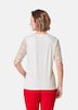Viskose-Blusenshirt mit Spitze
