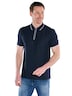 Herren Poloshirt , Saphirblau