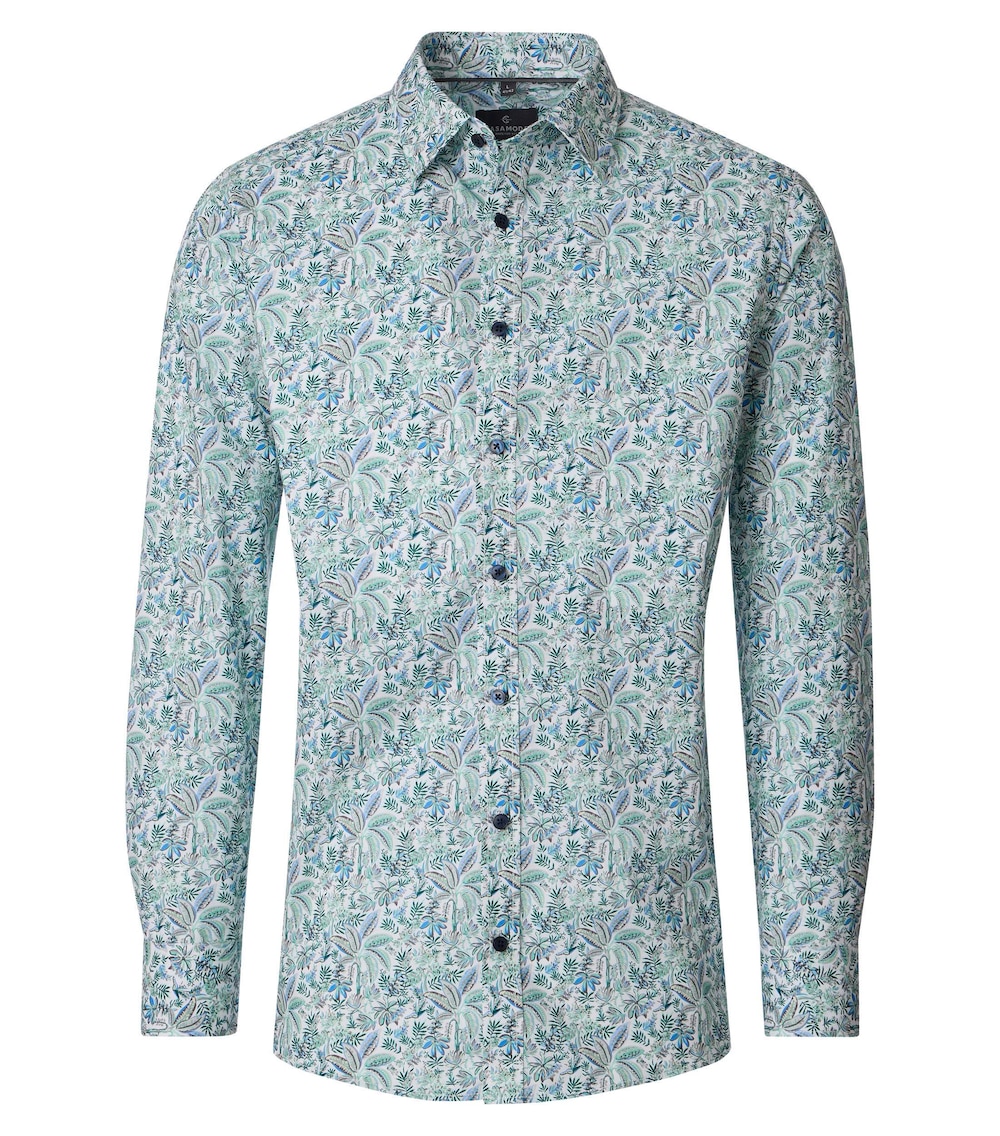 Freizeithemd Print Casual Fit