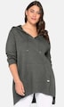 Longshirt Langarm Uni Mit Kapuze