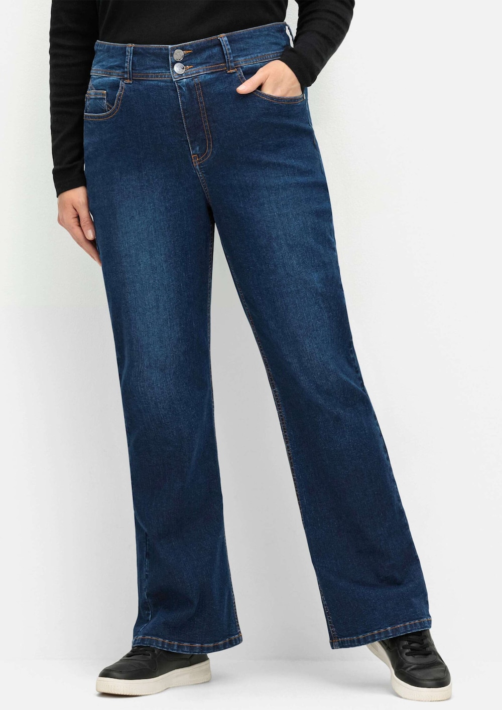 Bootcut-Jeans Uni