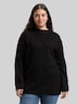 Strickpullover mit Glitzer-Effekt