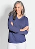 Basicpullover mit V-Ausschnitt