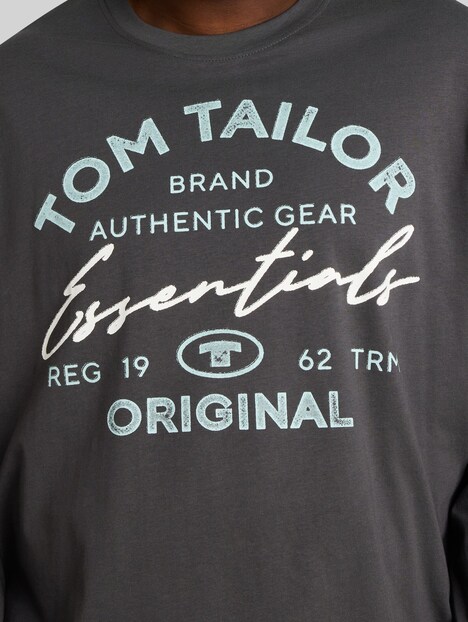 Langarmshirt mit Logo-Print