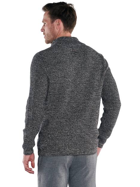 engbers Herren Pullover Polokragen , Braunbeige