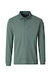 Polo-Shirt Langarm uni