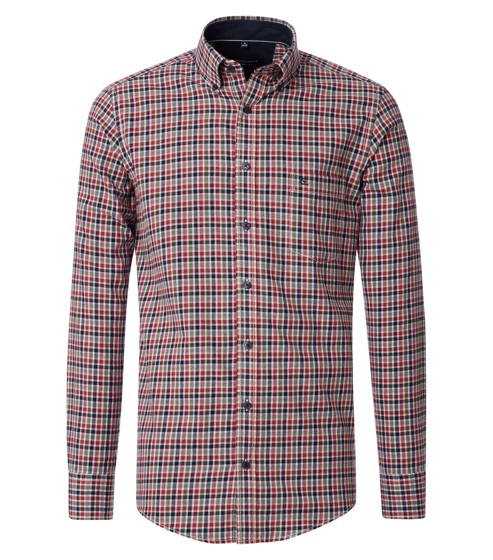 Freizeithemd kariert Casual Fit
