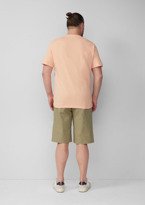 T-Shirt aus Baumwolle mit Logo-Print