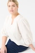 Langarm-Bluse Regular fit