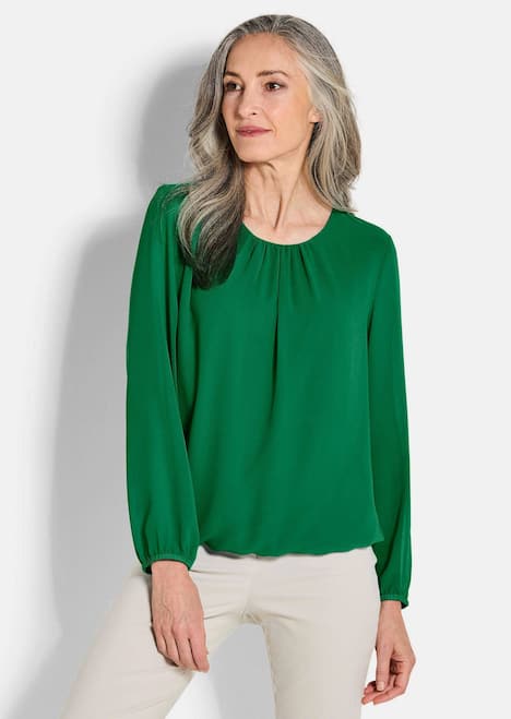 Elegante Bluse aus Chiffon