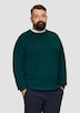Baumwollpullover mit Logo-Stickerei
