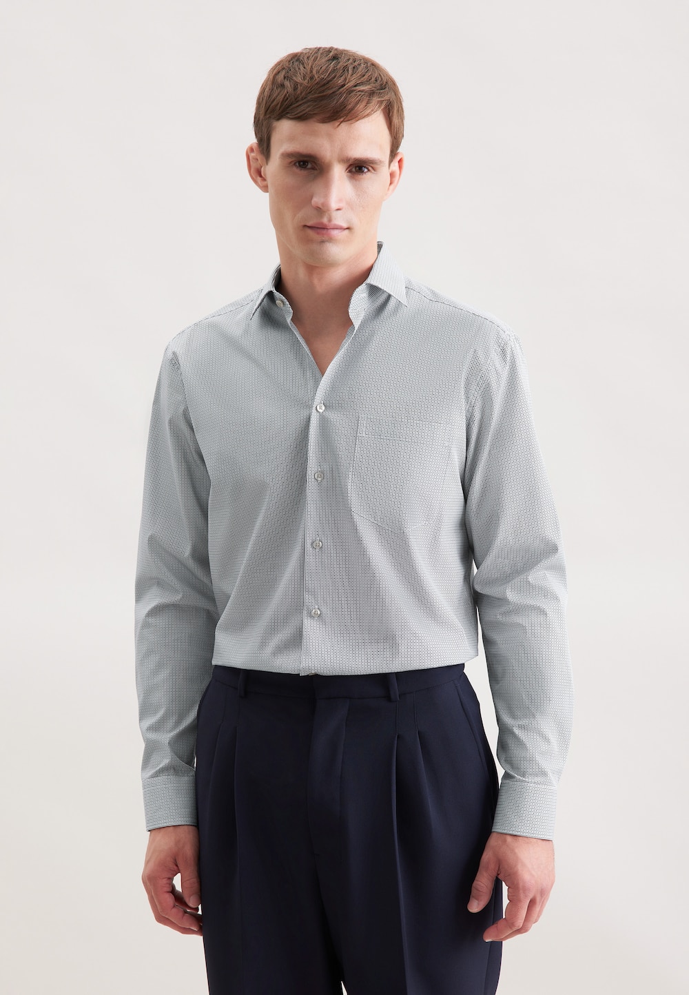 Herren Business Hemd - Druck