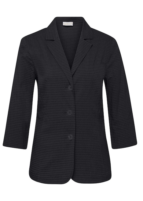 Baumwollblazer mit Reverskragen