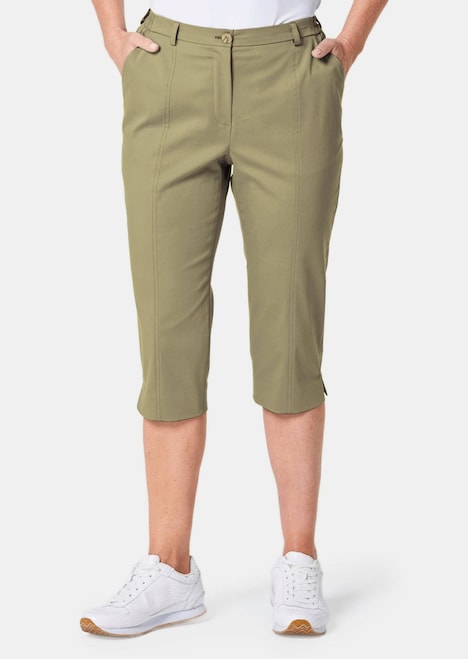 Sportive Capri-Hose aus trageangenehmen Satin