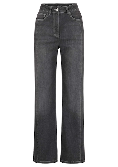 Denim broek VERA met wijde pijpen
