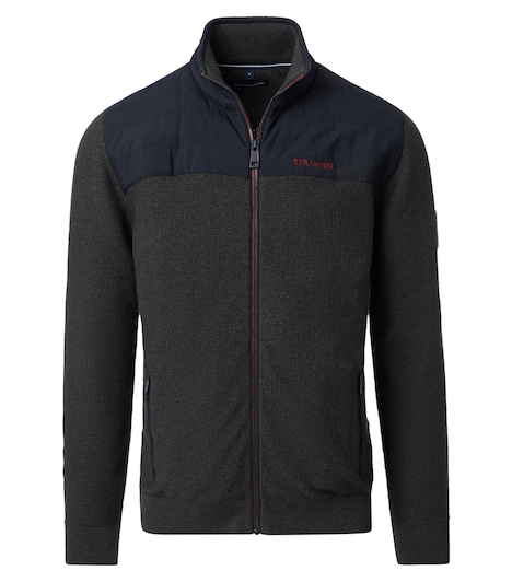 Strickjacke uni
