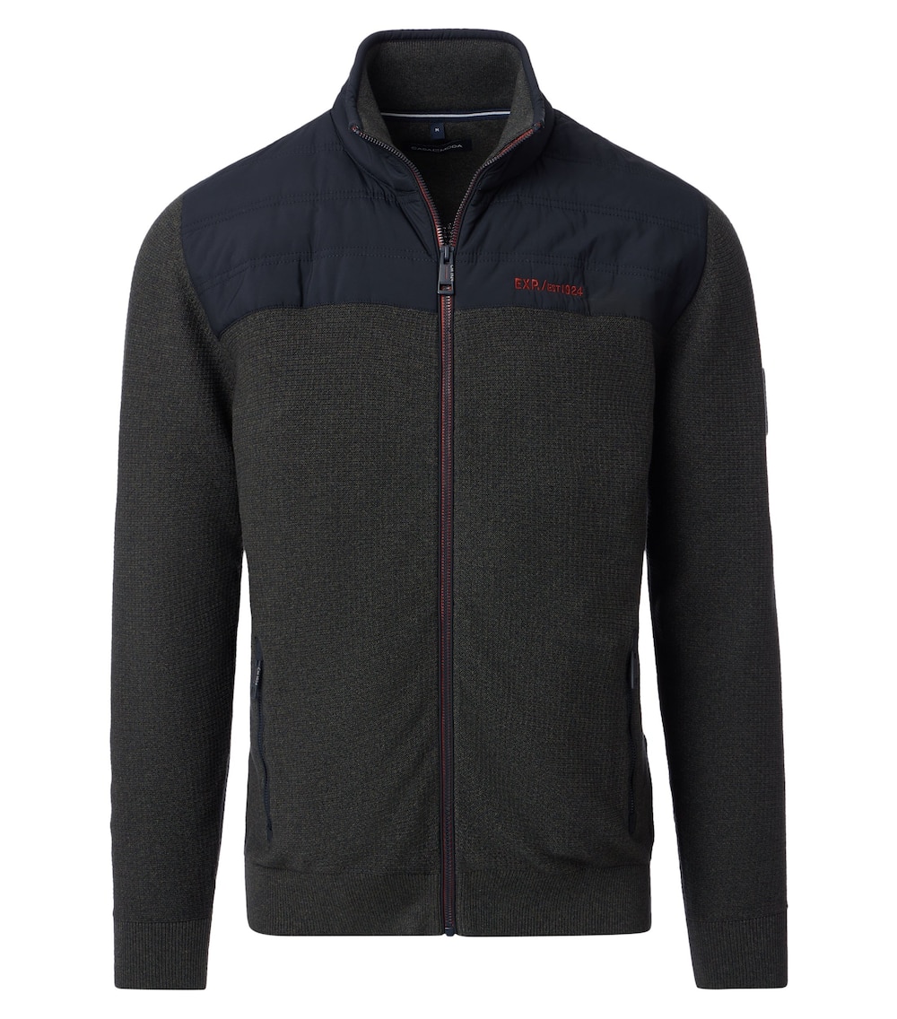Strickjacke uni