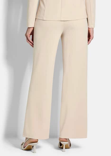 Jersey-Hose mit Biesen