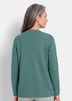 Feinstrickjacke mit Schurwolle