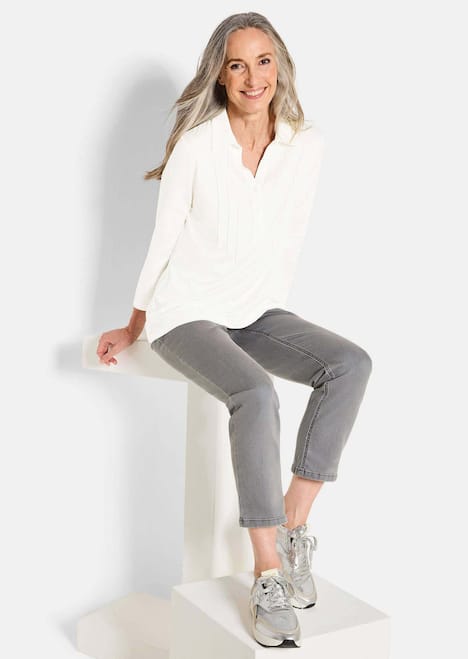 GOLDNER Tuniekshirt Tuniek van viscose-jersey