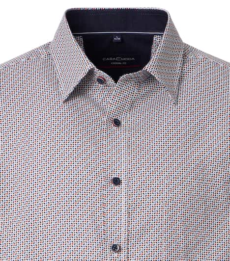 Freizeithemd Print Casual Fit