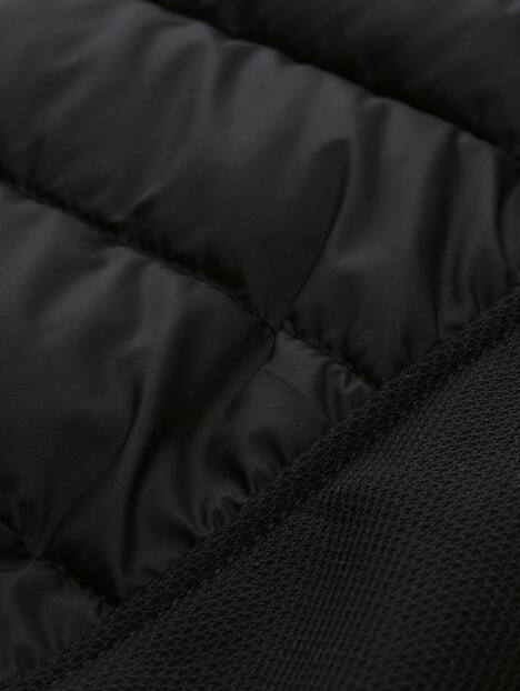 Tom Tailor Men PLUS Jacken Plus Size - Hybrid Steppweste mit Stehkragen