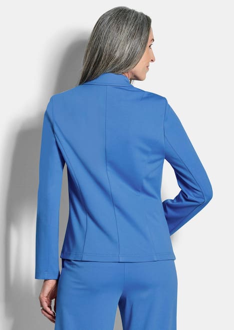 Viskoseblazer mit Reverskragen