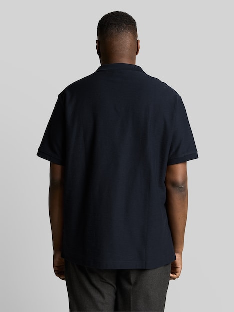 Poloshirt mit Ottoman-Struktur