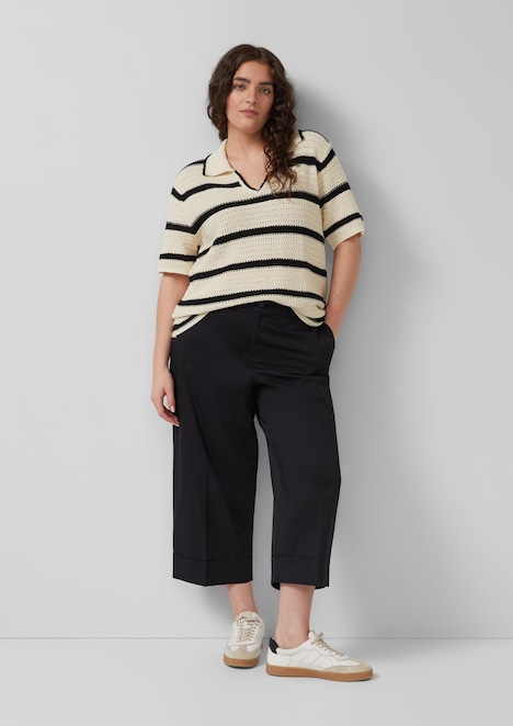Culotte mit Bügelfalte