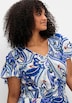 Druckkleid Kurzarm Sonstiges Muster