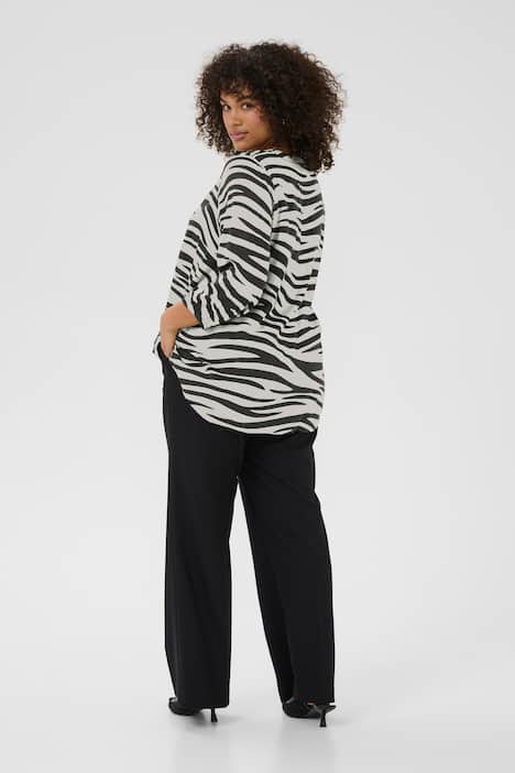 Kurzarm-Bluse Regular fit