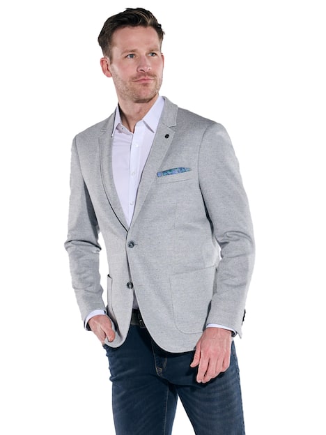 engbers Herren Freizeit-Sakko regular , Hellgrau