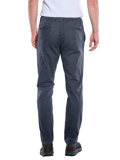 Herren Chino straight , Saphirblau
