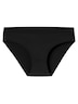 Schiesser Damen Slip Invisible Cotton 4-Pack schwarz,maple