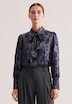 Damen Ausgestellte Bluse - Druck