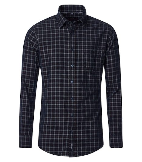 Hemdjacke kariert Casual Fit