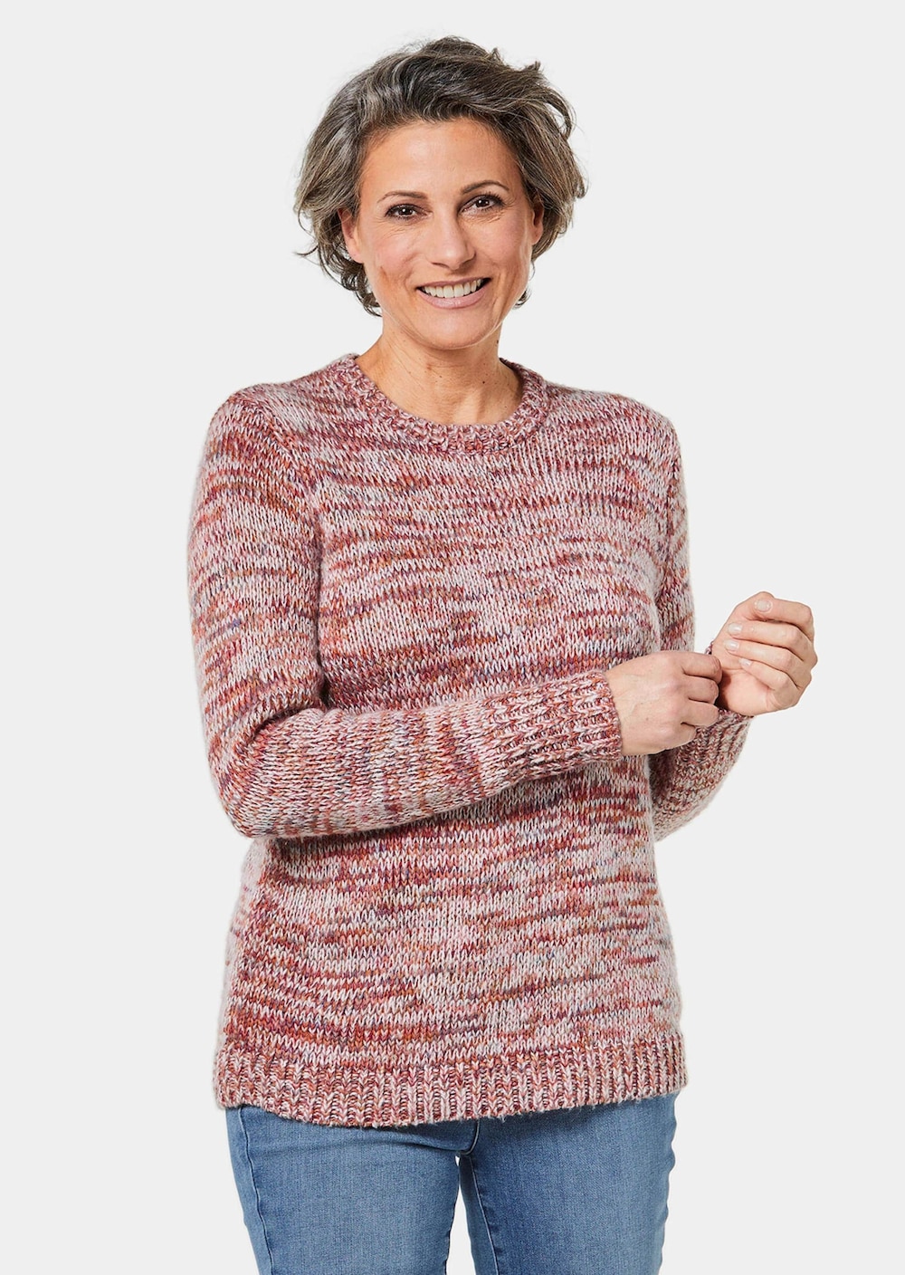 Kurzgröße - Multicolor-Pullover
