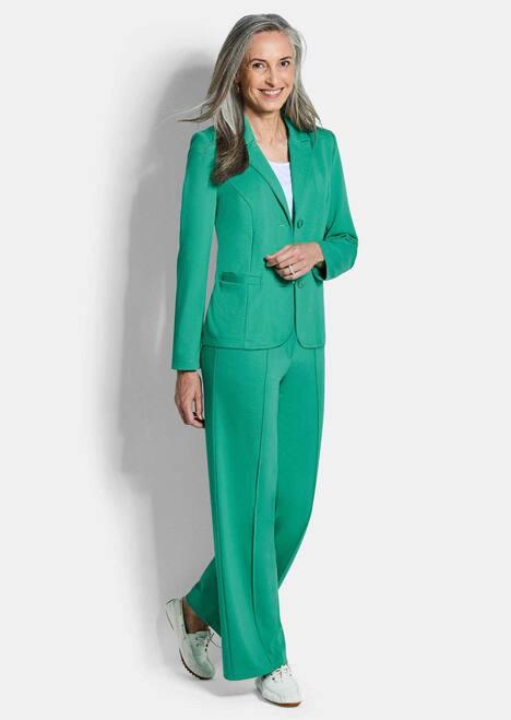 Viskoseblazer mit Reverskragen