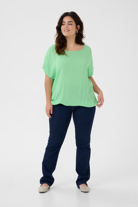 Kurzarm-Bluse Loose fit