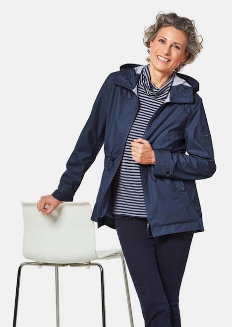 GOLDNER Regenjack Functionele regenjas met jersey voering