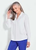 Elegante Viskosebluse mit Hemdkragen