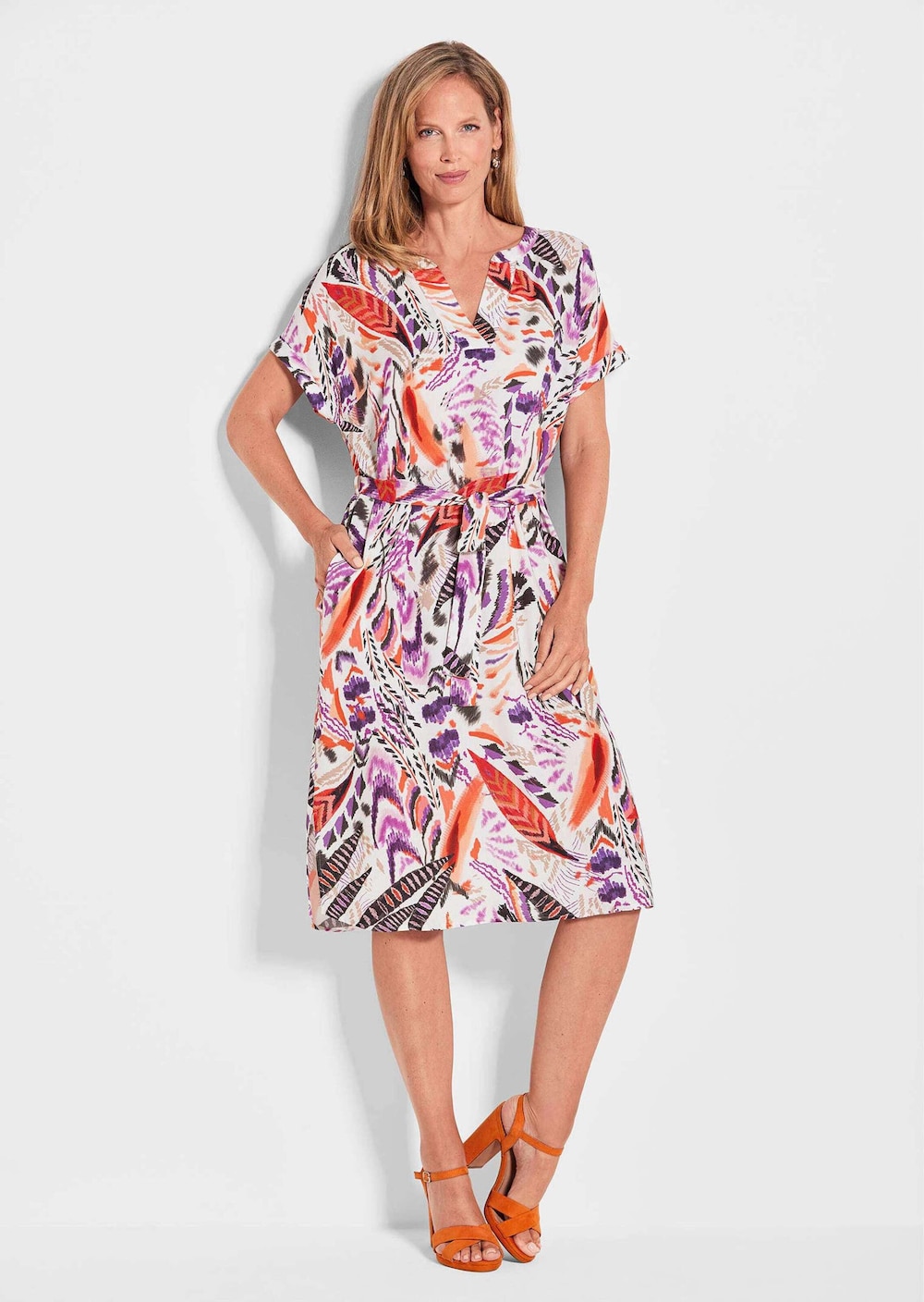 Druckkleid