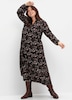 Druckkleid Langarm Print