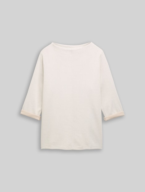 Sweatshirt mit Stehkragen