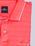 Herren Polo-Shirt gestreift , Hellrot