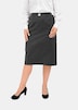 GOLDNER Rok met scheerwol Klassieke scheerwollen rok met elastische tailleband