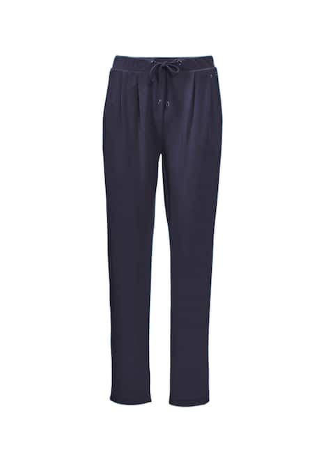 GOLDNER Broek Comfortabele slinky broek met elastische tailleband