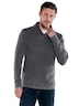 engbers Herren Pullover mit Schalkragen , Anthrazit