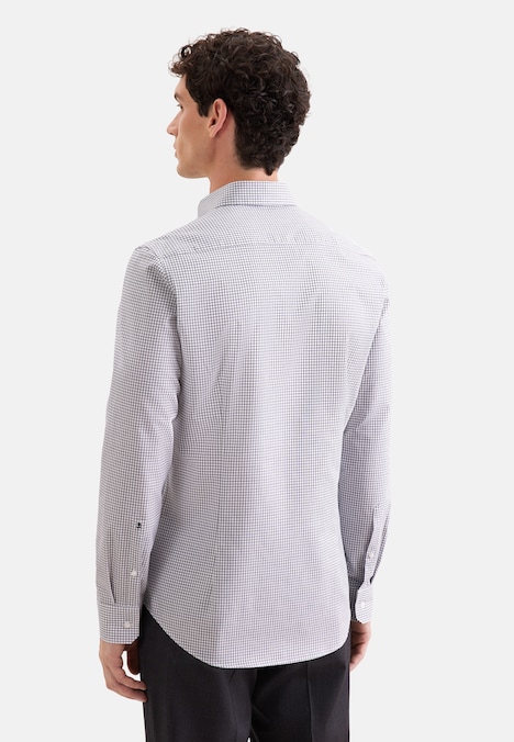 Herren Business Hemd - Karo