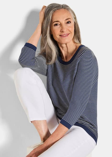 Tricot pullover van katoen